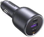UGREEN EC705 Car Charger 1x USB-A 2x USB-C 3A