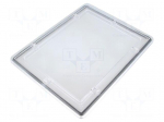 Inspection windows | polycarbonate | 151x190x7.5mm