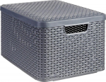 Other small household appliances curver  Curver Kaste ar vaku Style L 43 6x32 6x23cm tumsi peleka 0803619308