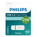 Philips FM25FD75B USB 3.0 Flash Drive 256GB Snow Edition / green