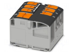 Splice terminal: rail | 24A | 450V | push-in | PA | L: 21.7mm | 0.14&divide;4mm2