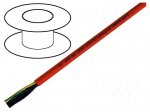 Wire | &Ouml;LFLEX&reg; HEAT 180 SiHF | Cu | stranded | 5G0,75mm2 | silicone
