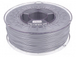 Filament: ASA | 1.75mm | aluminium | Printing temp: 230&divide;240&deg;C | 1kg