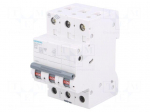 Circuit breaker | 400VAC | Inom: 10A | Poles: 3 | DIN | Charact: C | 6kA