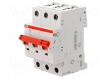 Switch-disconnector | Poles: 3 | DIN | 63A | 400VAC | SD200 | IP20