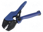 Tool: for crimping colaxial / RF connectors