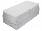 Enclosure: junction box | X: 300mm | Y: 600mm | Z: 209mm | polycarbonate