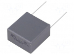Capacitor: polypropylene | 330nF | 27.5mm | &plusmn;5% | 32x18x33mm | 2kV/&mu;s