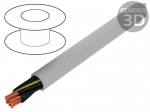 Wire | JZ-500 | 12G0,75mm2 | unshielded | 300/500V | PVC | Cu | stranded