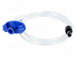 Syringe adapter | Colour: blue | Manufacturer series: 500