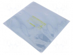 Protection bag | ESD | L: 254mm | W: 254mm | Thk: 75um | 100pcs | <100G&Omega;
