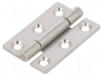 Hinge | Width: 30mm | stainless steel | H: 45mm