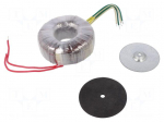 Transformer: toroidal | 160VA | 230VAC | 28V | 28V | 2.67A | 2.67A | 1.7kg