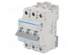 Circuit breaker | 230/400VAC | Inom: 20A | Poles: 3 | Charact: C | 10kA