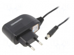 Power supply: switching | mains,plug-in | 5VDC | 1A | 5W | Out: 5,5/2,5
