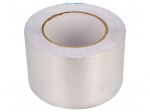 Tape: duct | W: 75mm | L: 45.7m | Thk: 0.65mm | acrylic | -20&divide;110&deg;C | 2.5%