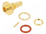 Connector: SMA | socket | female | straight | 50&Omega; | soldering | PTFE