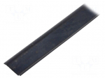 Hole and edge shield | EPDM | L: 10m | black | H: 16mm | W: 9mm
