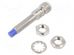 Sensor: inductive | OUT: 2-wire NO | 0&divide;4mm | 10&divide;30VDC | M8 | IP67 | 100mA