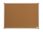Korķa tāfele ar alumīnija rāmi FORPUS PL, 45X60cm, brūna