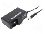 Power supply: switching | mains,plug-in | 18VDC | 1.33A | 24W | 88.4%