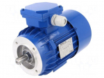 Motor: AC | 3-phase | 0.37kW | 230/400VAC | 2840rpm | IP54 | -30&divide;60&deg;C
