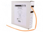 Heat shrink sleeve | glueless | 2: 1 | 4.8mm | L: 10m | orange