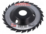 Grinding wheel | 115mm | prominent,with rasp
