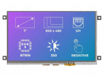 Display: TFT | 7" | 800x480 | Illumin: LED | Dim: 165.6x100.6x11.53mm