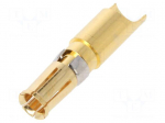 Connector: D-Sub | socket | female | straight | soldering | gold-plated
