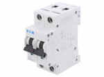 Circuit breaker | 230/400VAC | Inom: 0.5A | Poles: 2 | Charact: C | 15kA