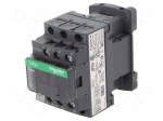 Contactor: 3-pole | NO x3 | Auxiliary contacts: NO + NC | 400VAC | 9A