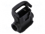Enclosure for connectors: HDC | size 10A | Han-Eco&reg; A | IP65 | M25