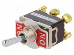 Switch: toggle | Pos: 2 | DPDT | ON-ON | 10A/250VAC | Leads: M4 screws