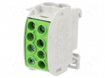 Splice terminal: distribution block | 202A | 1kV | screw terminal