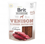 BRIT Meaty Jerky Venison & Chicken Protein bar - dog treat - 200 g