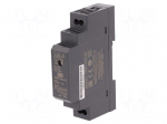 Converter: DC/DC | 15W | Uin: 9&divide;36VDC | Uout: 24VDC | Iout: 0.63A | DDR
