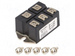 Bridge rectifier: three-phase | Urmax: 1.2kV | If: 60A | Ifsm: 550A