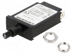 Circuit breaker | 240VAC | 28VDC | 8A | SPST | Poles: 1 | screw | T12-221