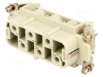 Connector: HDC | contact insert | female | 35A | 690V | Han&reg; HsB | PIN: 6