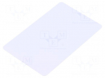 RFID Card | 86x54x0.8mm | 13.56MHz | -25&divide;65&deg;C | ISO: ISO 7816