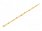 COB LED tape | white warm | LED/m: 480 | 8mm | IP20 | 8W/m | CRImin: 90