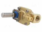 Electromagnetic valve | G 1/2" | brass | NBR | EV224B | Valve: 2/2 NO