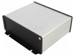 Enclosure: with panel | with fixing lugs | 1457U | X: 191mm | Y: 160mm