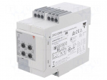 Voltage monitoring relay | for DIN rail mounting | DPC | SPDT x2