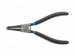 Pliers | for circlip | external | 19&divide;60mm | Pliers len: 180mm
