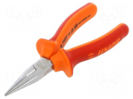 Pliers | side,cutting,half-rounded nose | 140mm | 506/1VDEBI