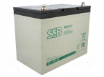 Re-battery: acid-lead | 12V | 85Ah | AGM | 260x169x216mm | 24.8kg