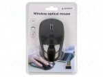 Mouse | black | USB A | wireless,optical | DPI change button | 10m