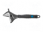 Wrench: adjustable | Jaw capacity: 40mm | Overall len: 210mm